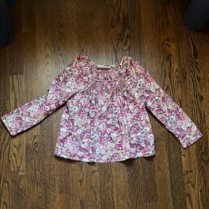 Bonpoint liberty print  Pink Kids Top